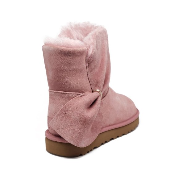UGG Classic Mini Twist Boots in Pink Dawn Size 8 - Picture 7 of 8
